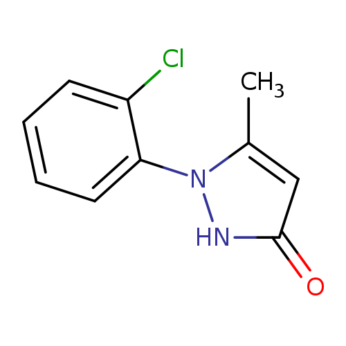 1-(2-Chloro-phenyl)-5-methyl-1,2-dihydro-pyrazol-3-one