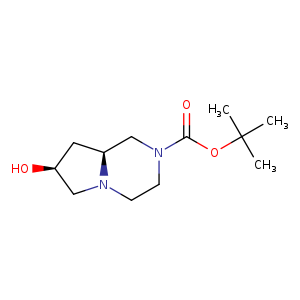 tert-butyl (7S,8aS)-7-hydroxy-3,4,6,7,8,8a-hexahydro-1H-pyrrolo[1,2-a]pyrazine-2-carboxylate