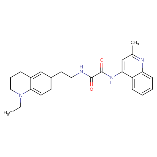 N'-[2-(1-ethyl-1,2,3,4-tetrahydroquinolin-6-yl)ethyl]-N-(2-methylquinolin-4-yl)ethanediamide
