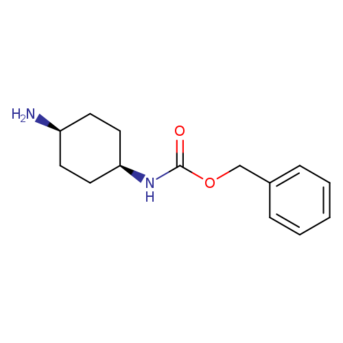 Carbamic acid, N-(cis-4-aminocyclohexyl)-, phenylmethyl ester