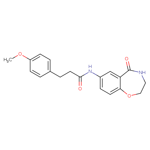 3-(4-methoxyphenyl)-N-(5-oxo-2,3,4,5-tetrahydro-1,4-benzoxazepin-7-yl)propanamide