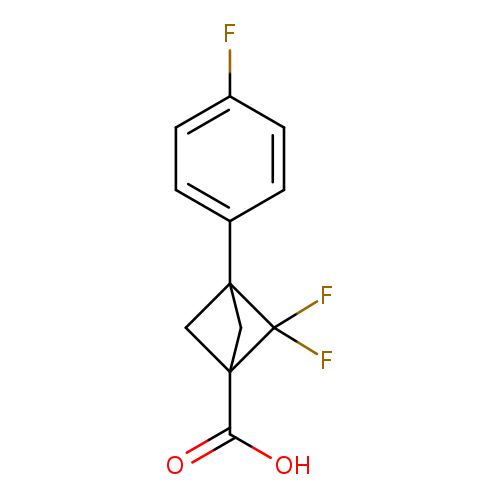 2,2-difluoro-3-(4-fluorophenyl)bicyclo[1.1.1]pentane-1-carboxylic acid