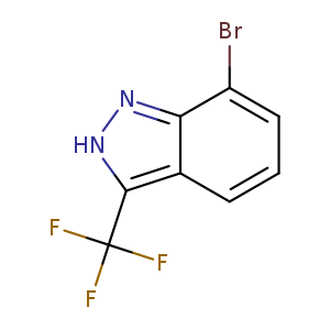 1H-INDAZOLE, 7-BROMO-3-(TRIFLUOROMETHYL)-