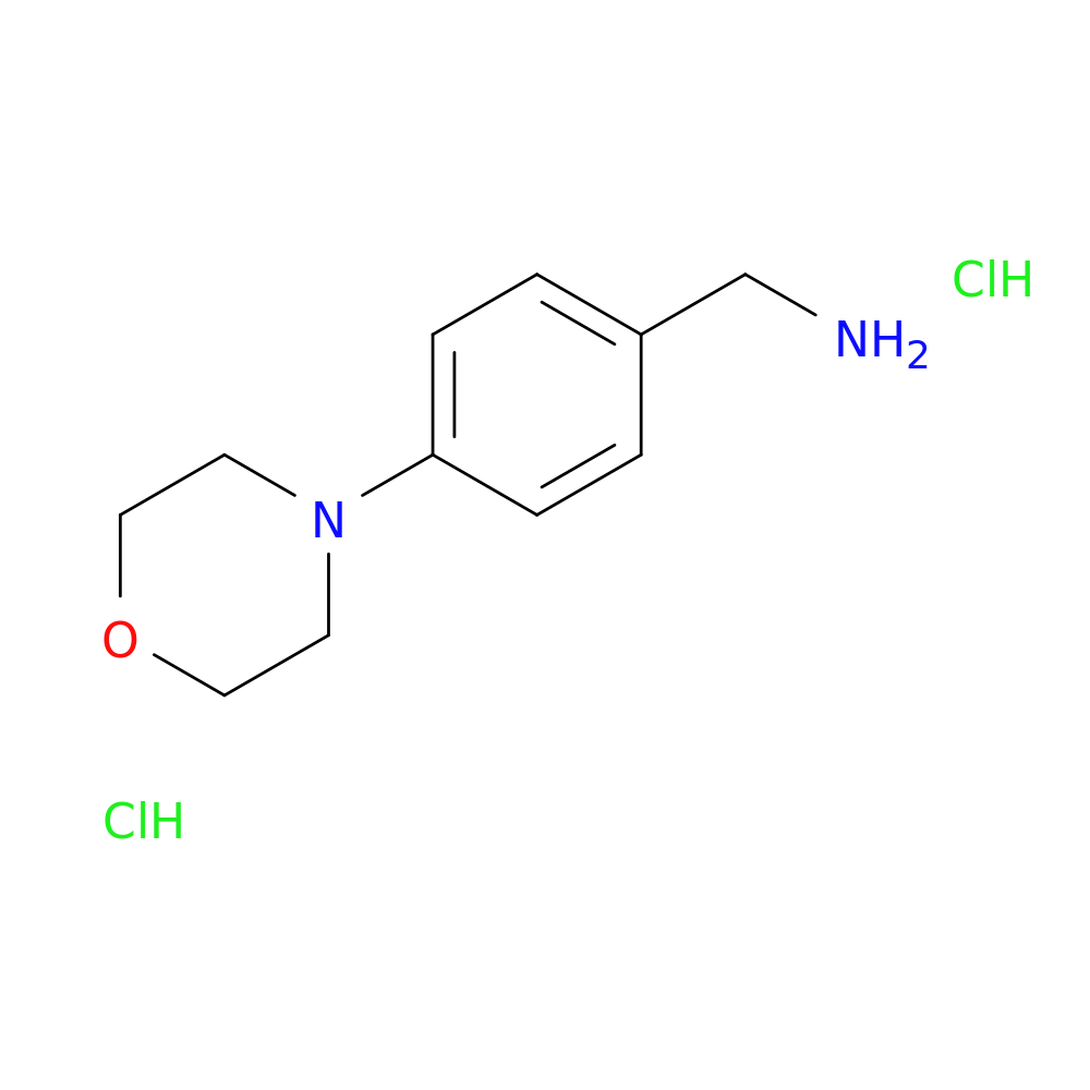 1-(4-Morpholin-4-ylphenyl)methanamine dihydrochloride