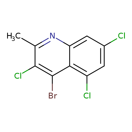 4-Bromo-3,5,7-trichloro-2-methylquinoline