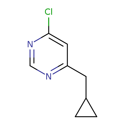 4-Chloro-6-(cyclopropylmethyl)pyrimidine
