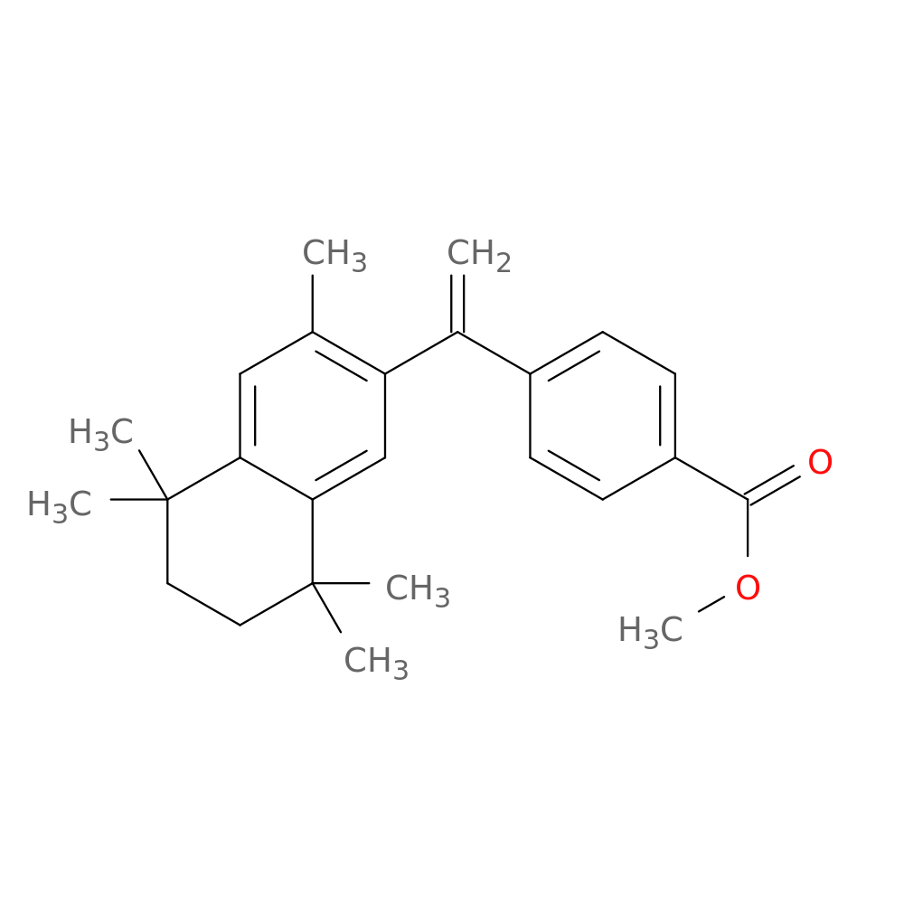 Methyl 4-[1-(5,6,7,8-tetrahydro-3,5,5,8,8-pentamethyl-2-naphthyl)vinyl]benzoate