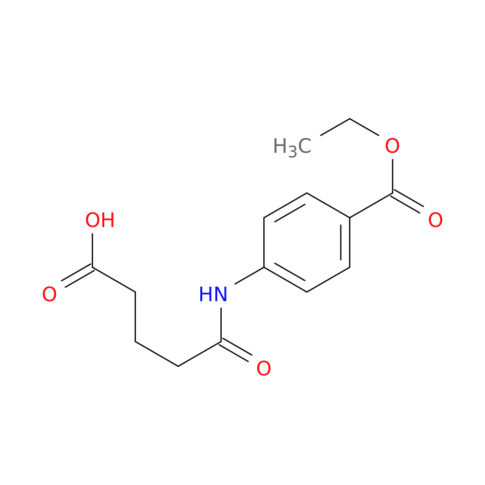 4-{[4-(ethoxycarbonyl)phenyl]carbamoyl}butanoic acid