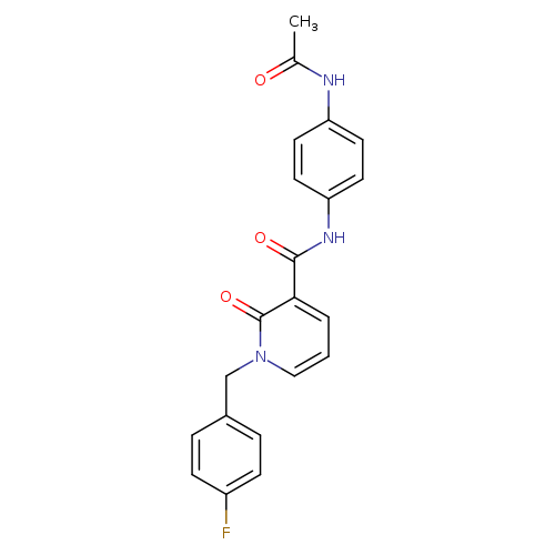 N-(4-acetamidophenyl)-1-[(4-fluorophenyl)methyl]-2-oxo-1,2-dihydropyridine-3-carboxamide
