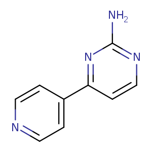 4-(4-PYRIDINYL)-2-PYRIMIDINAMINE