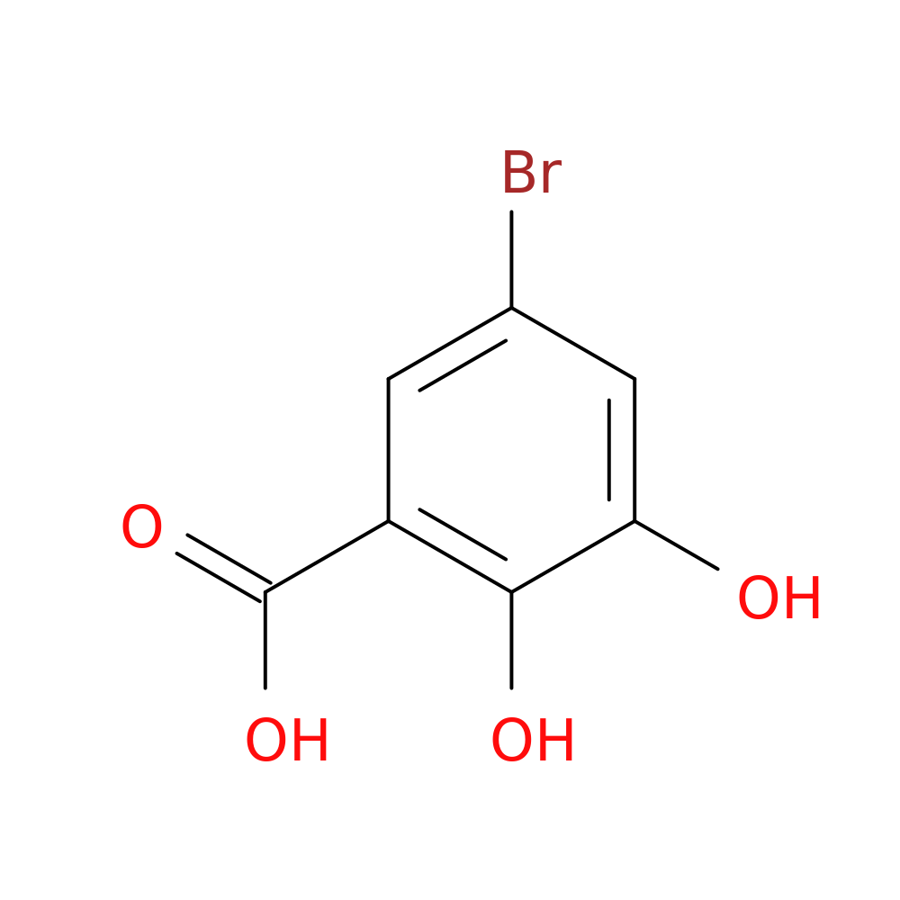5-Bromo-2,3-dihydroxybenzoic acid
