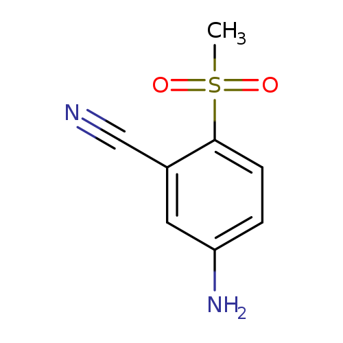 5-Amino-2-methanesulfonylbenzonitrile