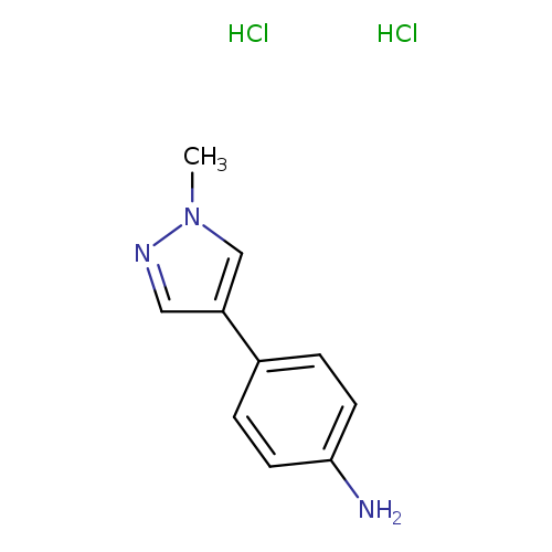 4-(1-methyl-1H-pyrazol-4-yl)anilinedihydrochloride
