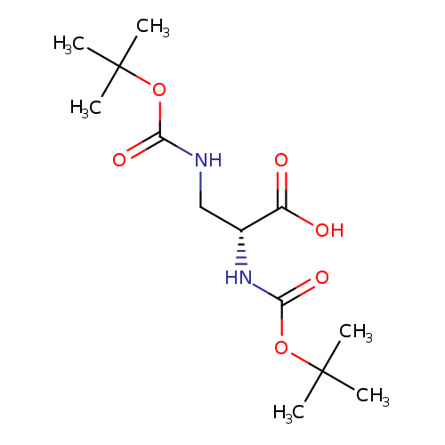 N-[(1,1-Dimethylethoxy)carbonyl]-3-[[(1,1-dimethylethoxy)carbonyl]amino]-D-alanine