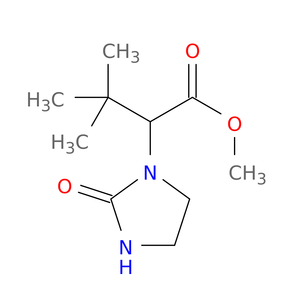methyl 3,3-dimethyl-2-(2-oxoimidazolidin-1-yl)butanoate