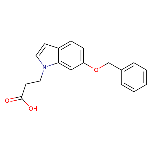 3-[6-(Benzyloxy)-1h-indol-1-yl]propanoic acid