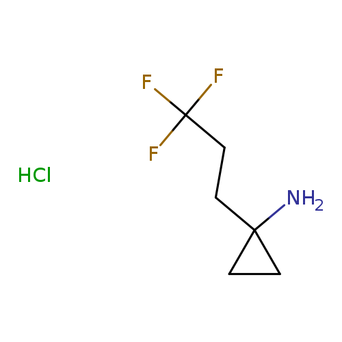 1-(3,3,3-trifluoropropyl)cyclopropan-1-aminehydrochloride