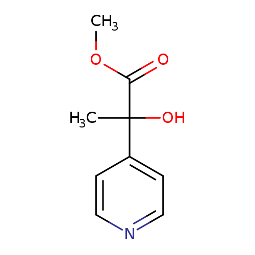 Methyl 2-hydroxy-2-(pyridin-4-yl)propanoate