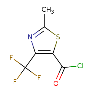 2-Methyl-4-(trifluoromethyl)-1,3-thiazole-5-carbonyl chloride