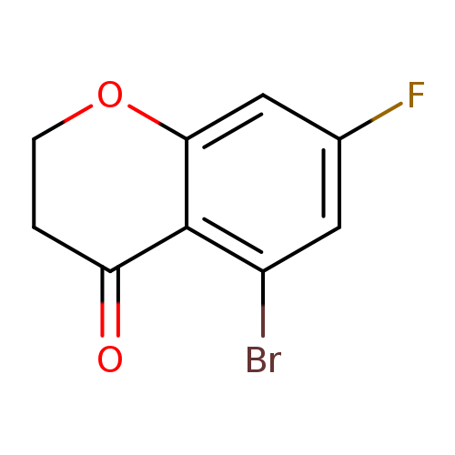 4H-1-Benzopyran-4-one, 5-bromo-7-fluoro-2,3-dihydro-