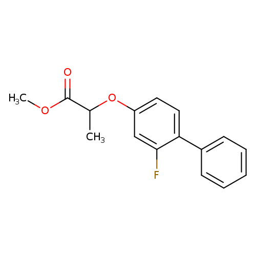 methyl 2-({2-fluoro-[1,1'-biphenyl]-4-yl}oxy)propanoate