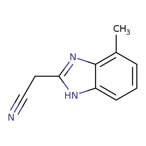 1H-Benzimidazole-2-acetonitrile,4-methyl-(9CI)