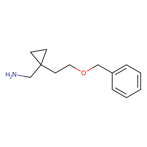{1-[2-(benzyloxy)ethyl]cyclopropyl}methanamine