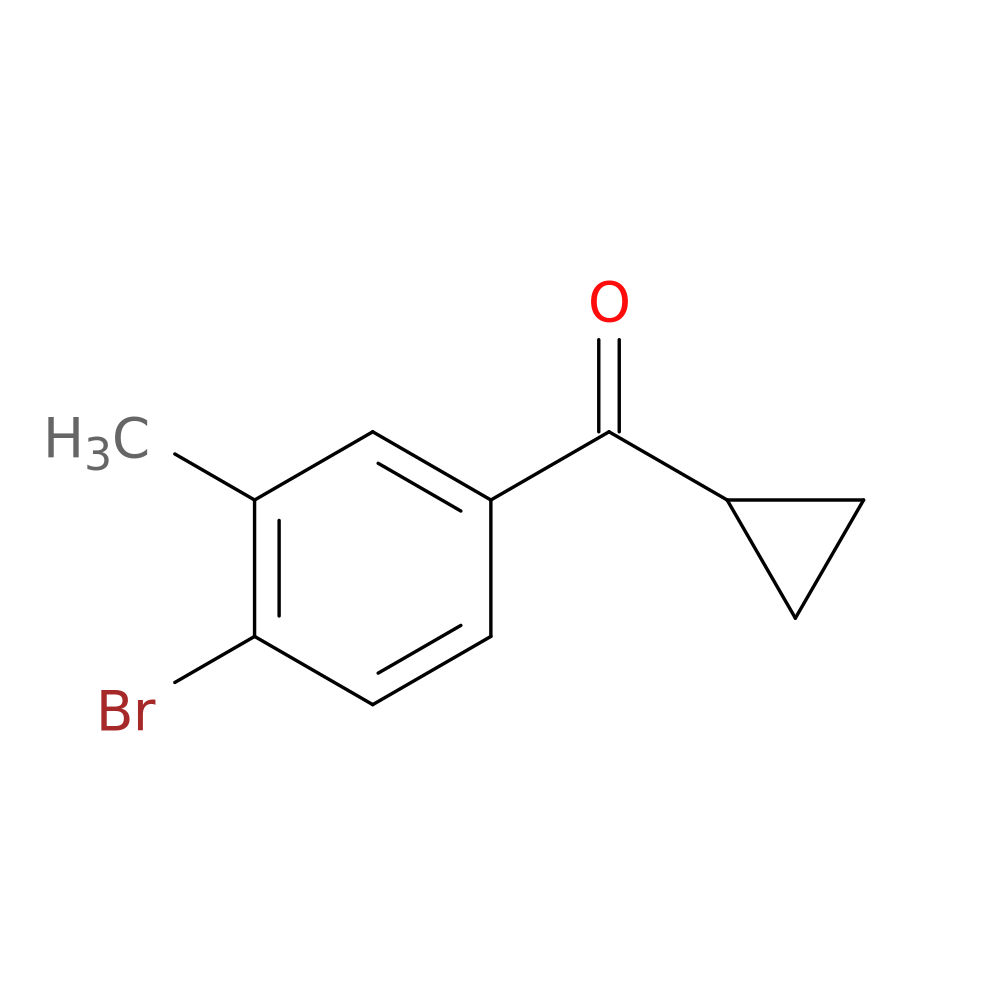 (4-Bromo-3-methylphenyl)(cyclopropyl)methanone