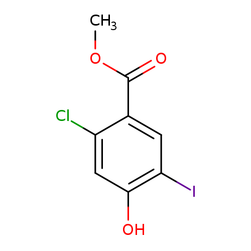 Methyl 2-chloro-4-hydroxy-5-iodobenzoate