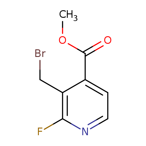 methyl 3-(bromomethyl)-2-fluoropyridine-4-carboxylate