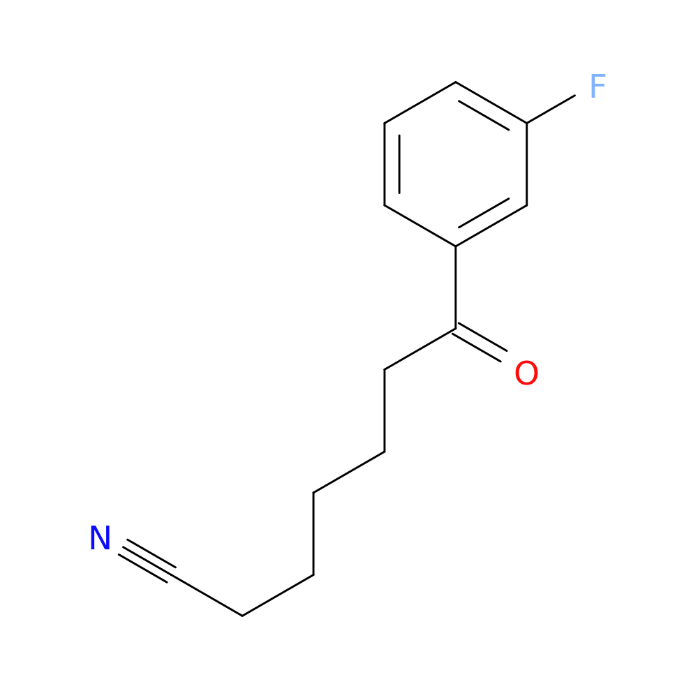 7-(3-Fluorophenyl)-7-oxoheptanenitrile