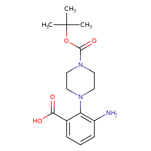 4-(2-AMINO-6-CARBOXY-PHENYL)-PIPERAZINE-1-CARBOXYLIC ACID TERT-BUTYL ESTER