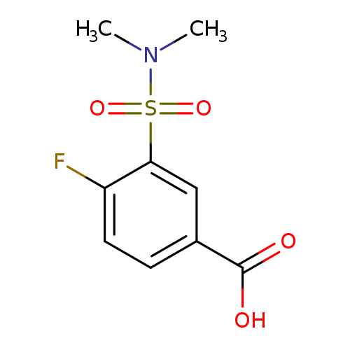 3-(Dimethylsulfamoyl)-4-fluorobenzoic acid