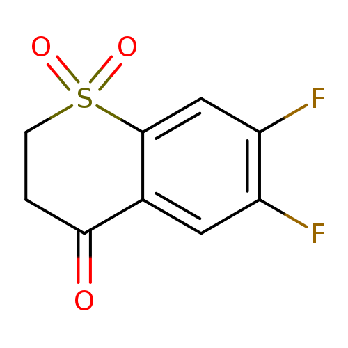 6,7-difluoro-3,4-dihydro-2H-1lambda6-benzothiopyran-1,1,4-trione