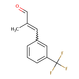 2-methyl-3-[3-(trifluoromethyl)phenyl]prop-2-enal