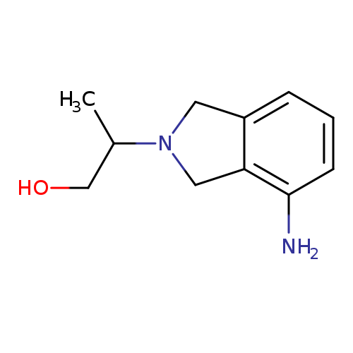 2-(4-amino-2,3-dihydro-1H-isoindol-2-yl)propan-1-ol