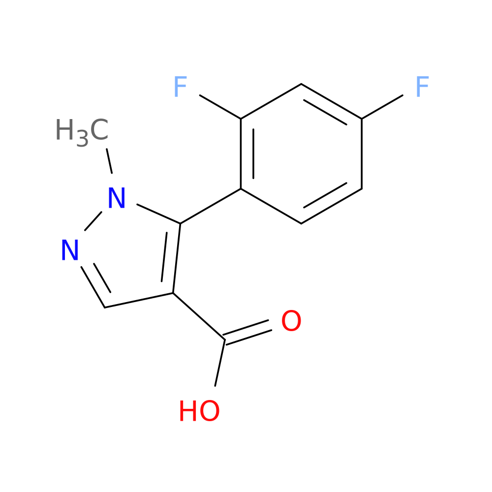 5-(2,4-difluorophenyl)-1-methyl-1H-pyrazole-4-carboxylic acid