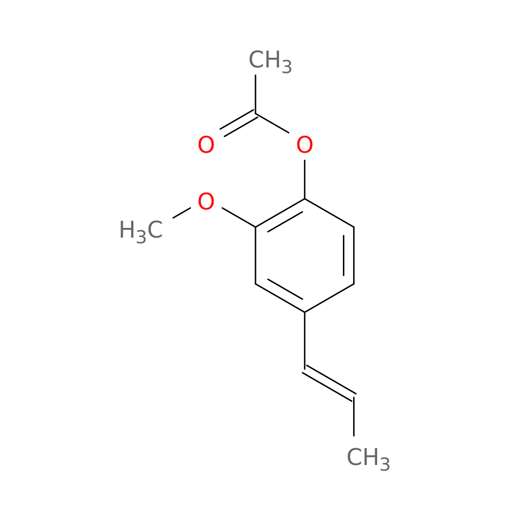 2-Methoxy-4-(prop-1-en-1-yl)phenyl acetate