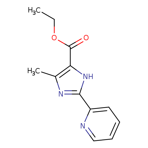 1H-Imidazole-5-carboxylic acid, 4-methyl-2-(2-pyridinyl)-, ethyl ester