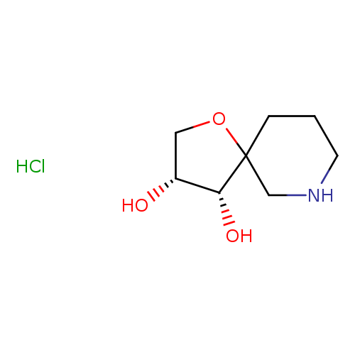 rac-(3R,4R)-1-oxa-7-azaspiro[4.5]decane-3,4-diol hydrochloride