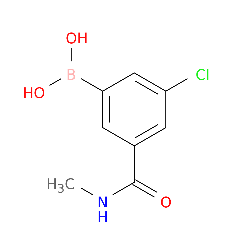 (3-Chloro-5-(methylcarbamoyl)phenyl)boronic acid