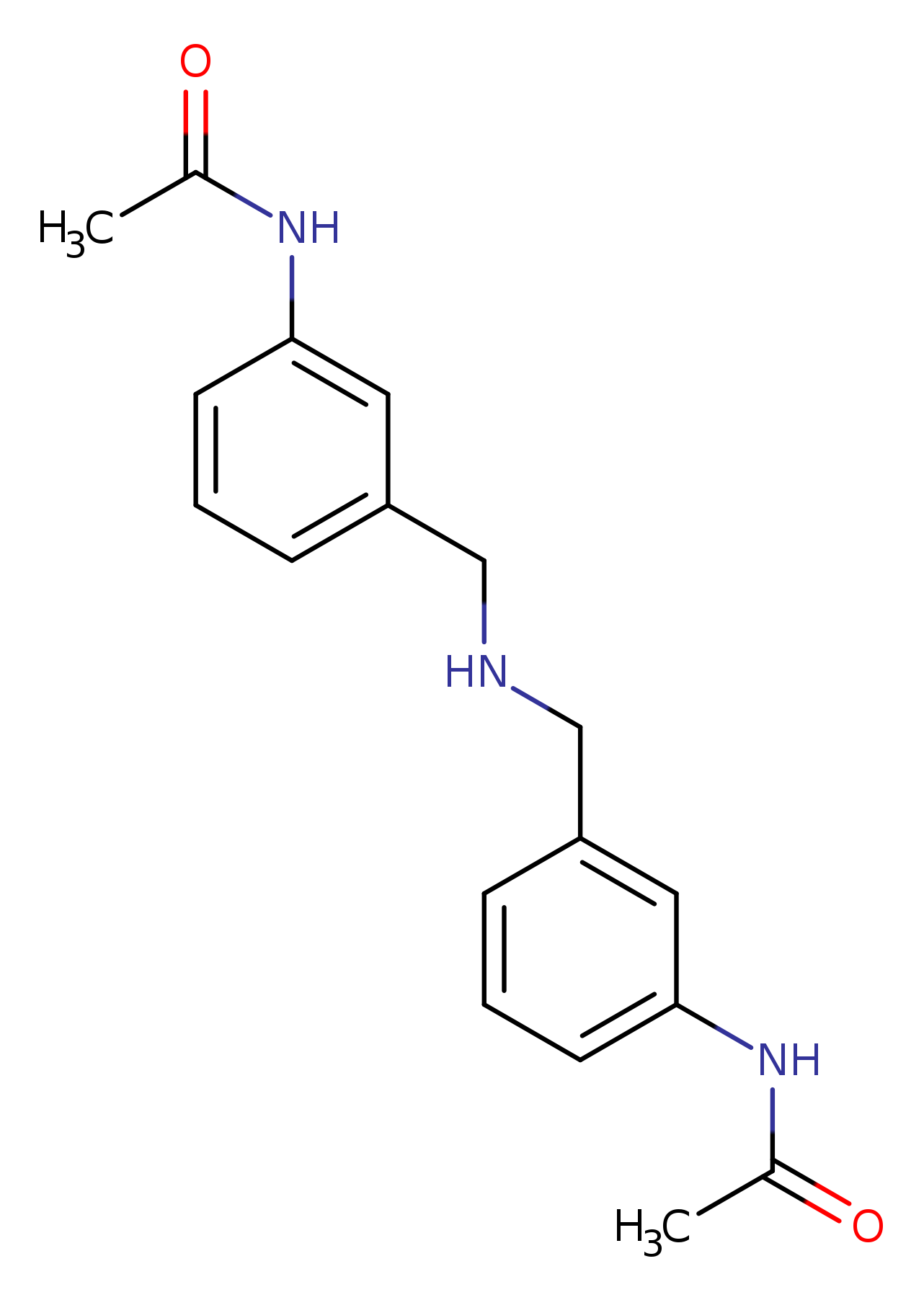 N-[3-({[(3-acetamidophenyl)methyl]amino}methyl)phenyl]acetamide