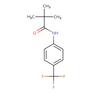 Propanamide, 2,2-dimethyl-N-[4-(trifluoromethyl)phenyl]-