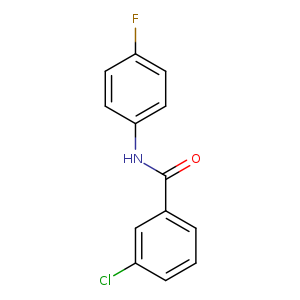 3-Chloro-n-(4-fluorophenyl)benzamide