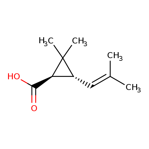 Trans-(+)-chrysanthemic acid