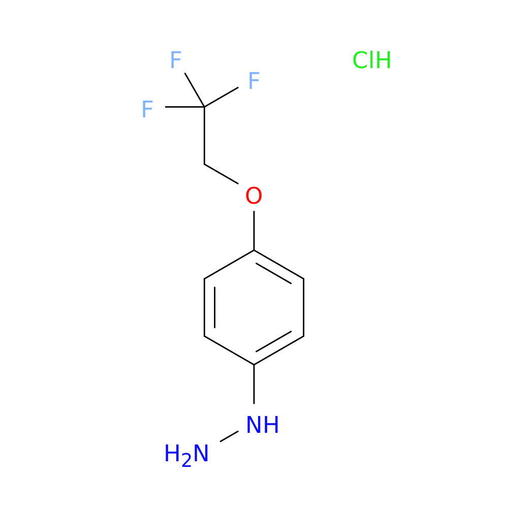 (4-(2,2,2-Trifluoroethoxy)phenyl)hydrazine hydrochloride