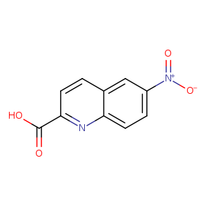 2-Quinolinecarboxylic acid, 6-nitro-
