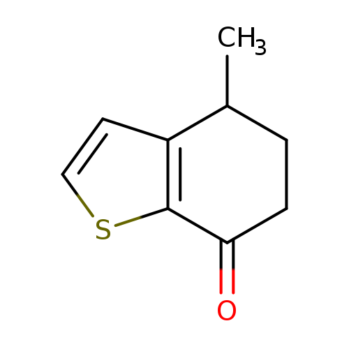 4-methyl-4,5,6,7-tetrahydro-1-benzothiophen-7-one