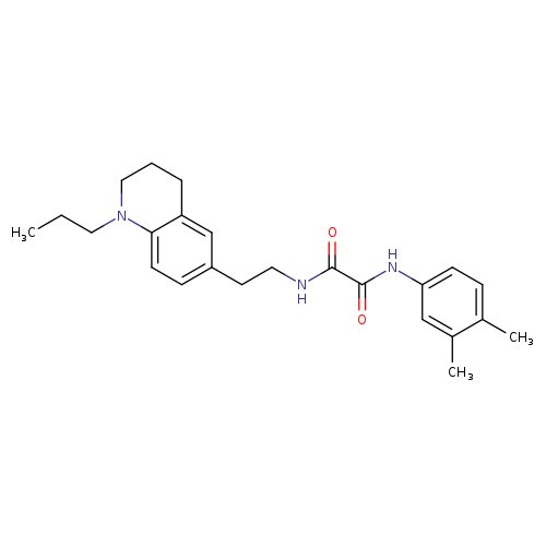 N'-(3,4-dimethylphenyl)-N-[2-(1-propyl-1,2,3,4-tetrahydroquinolin-6-yl)ethyl]ethanediamide