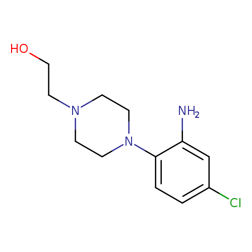 2-[4-(2-Amino-4-chlorophenyl)piperazin-1-yl]ethan-1-ol